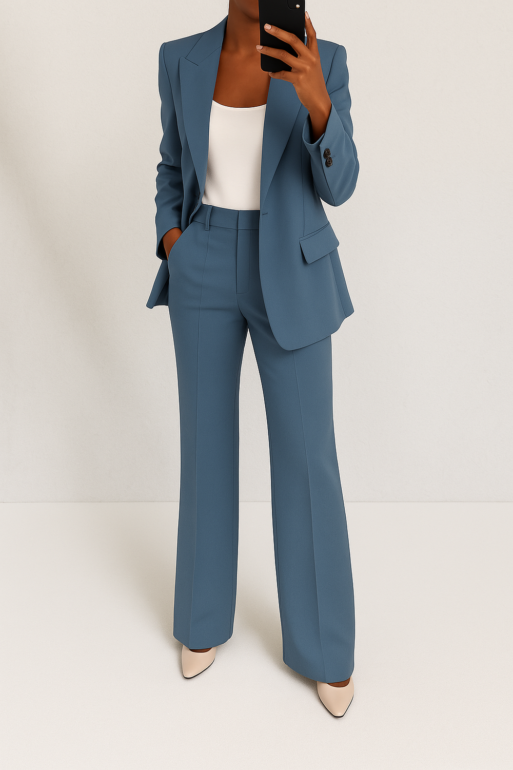 Brenna | Tailored Blazer Pants Set 1