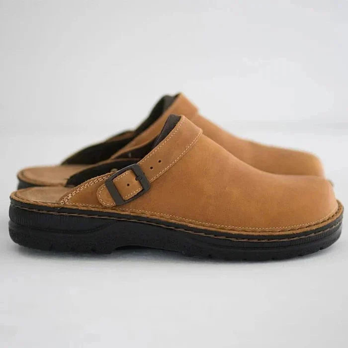 Clovan | Women's Orthopedic Loafers Buckle Strap