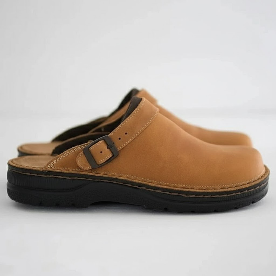 Clovan | Women's Orthopedic Loafers Buckle Strap