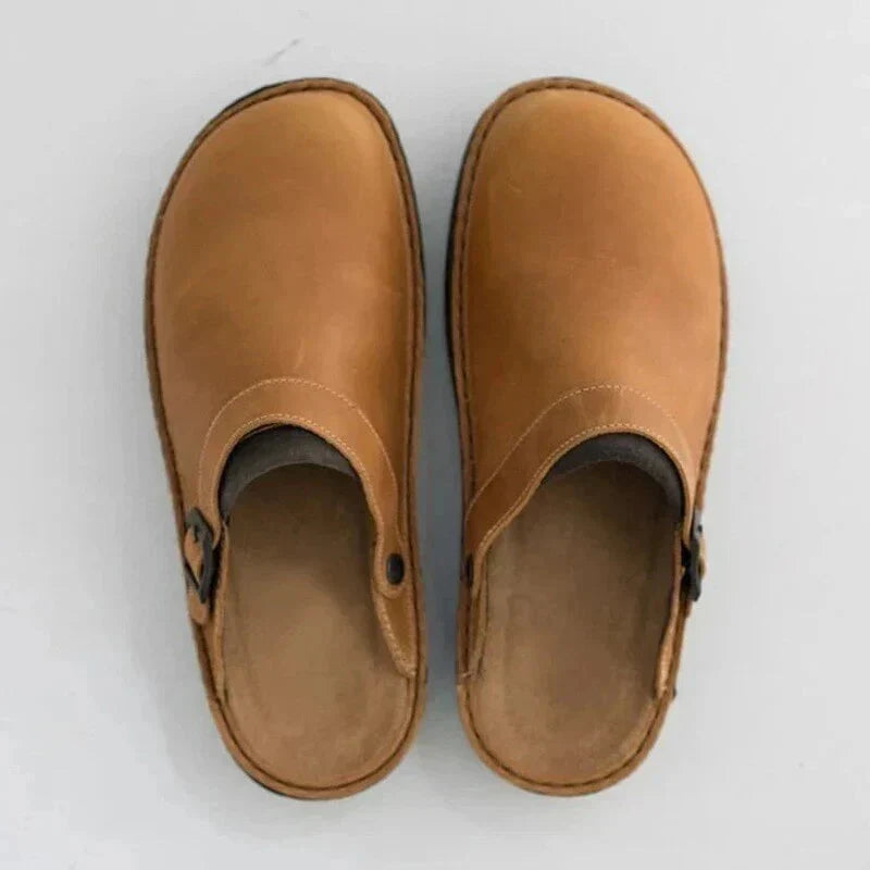 Clovan | Women's Orthopedic Loafers Buckle Strap