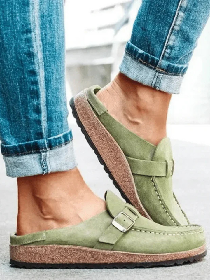Clovera | Women's Orthopedic Loafers Backless Clogs
