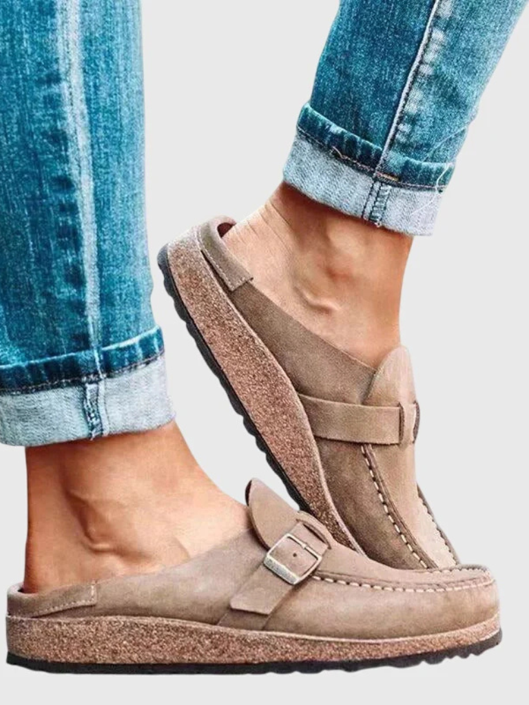 Clovera | Women's Orthopedic Loafers Backless Clogs