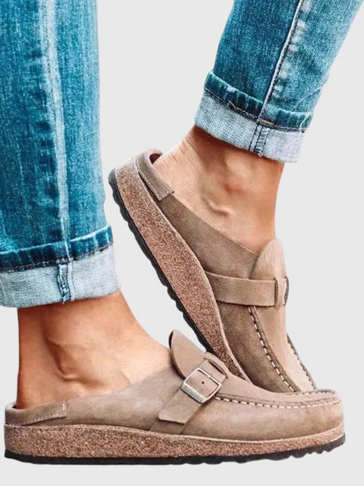 Clovera | Women's Orthopedic Loafers Backless Clogs