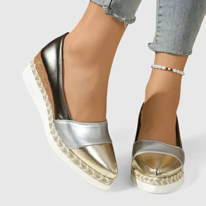 Espirana | Women's Orthopedic Loafers Wedge Slip On