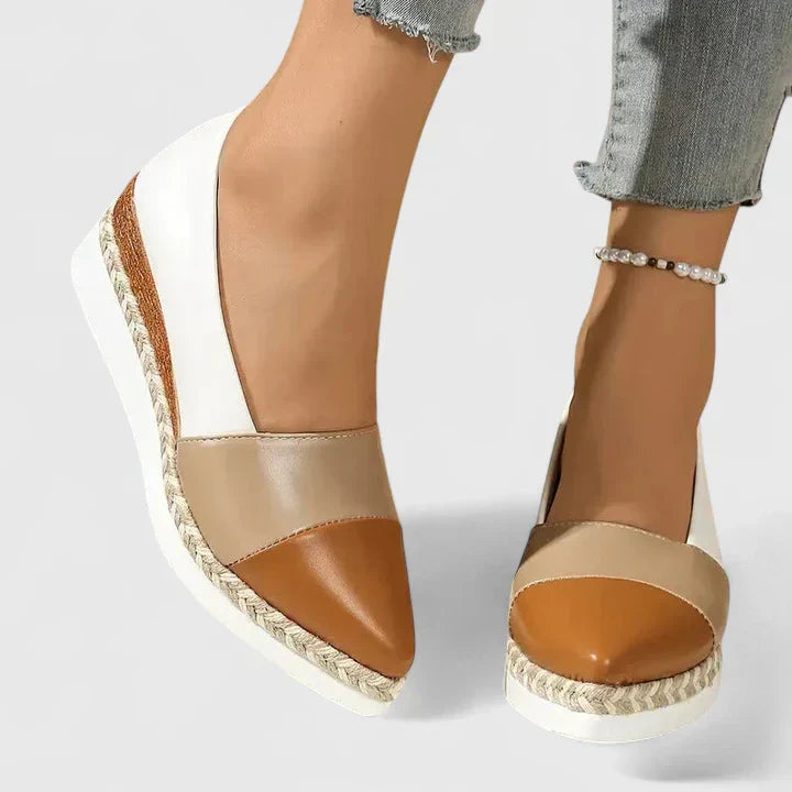 Espirana | Women's Orthopedic Loafers Wedge Slip On