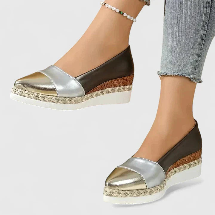 Espirana | Women's Orthopedic Loafers Wedge Slip On