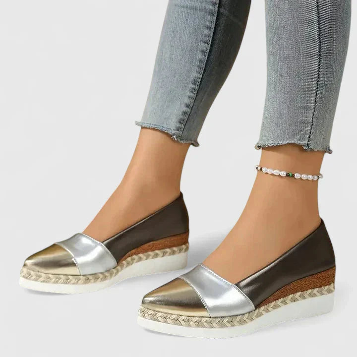 Espirana | Women's Orthopedic Loafers Wedge Slip On