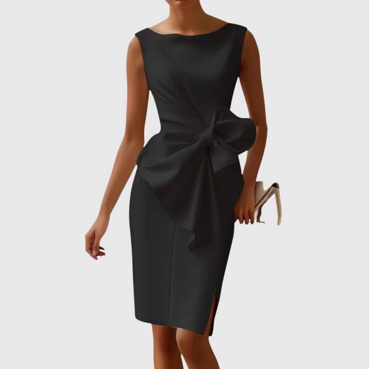 Loraine | Women's Elegant Cocktail Midi Dress 