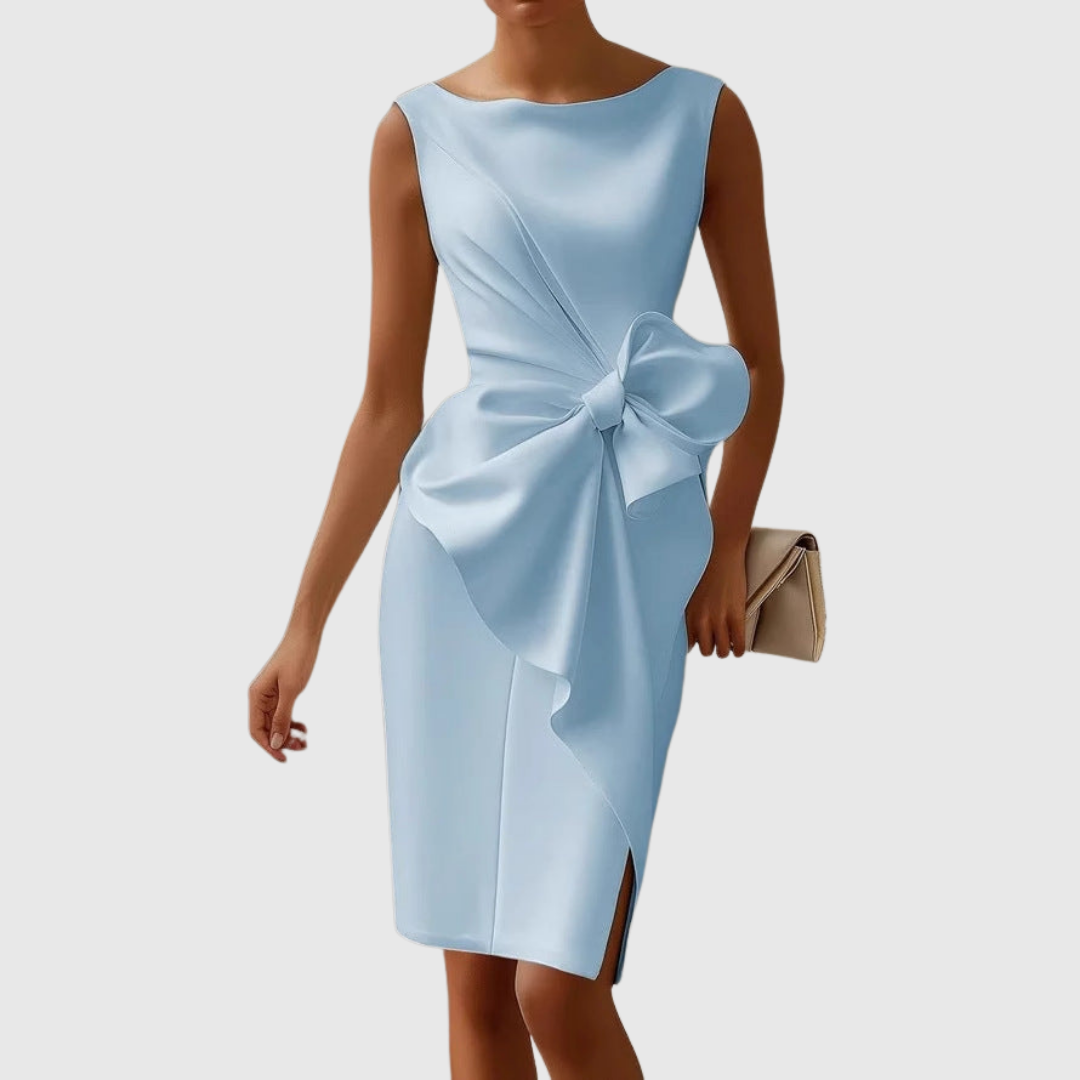 Loraine | Women's Elegant Cocktail Midi Dress 