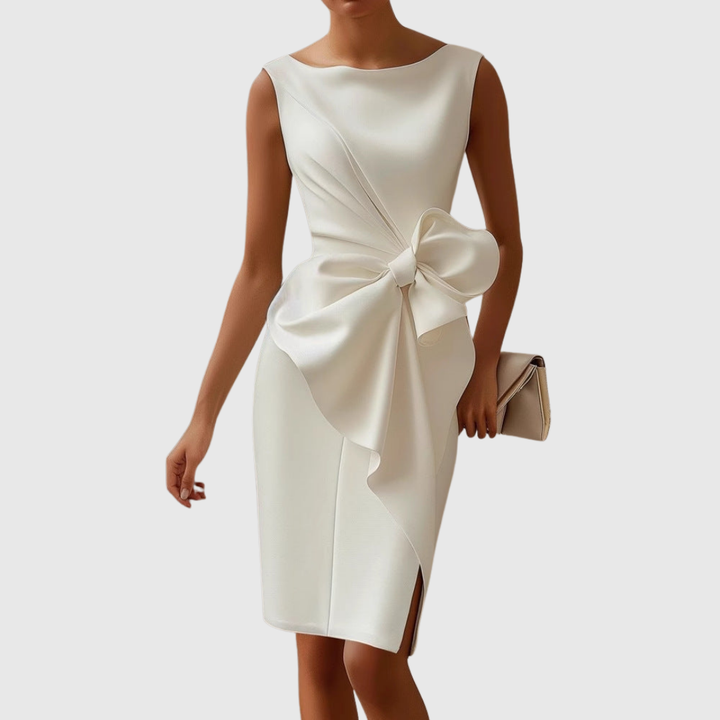 Loraine | Women's Elegant Cocktail Midi Dress 