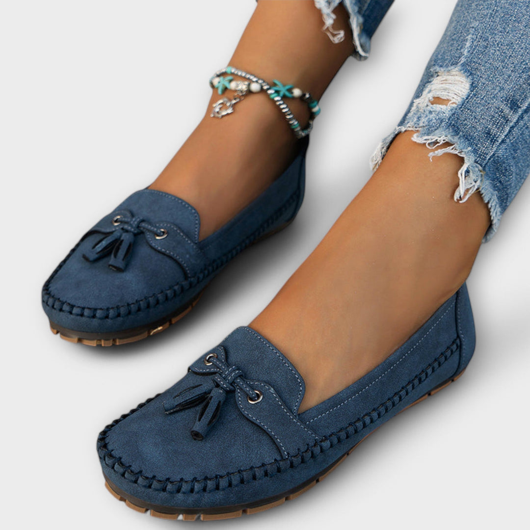 Lumora | Women's Orthopedic Loafers Tassel Slip On Flats