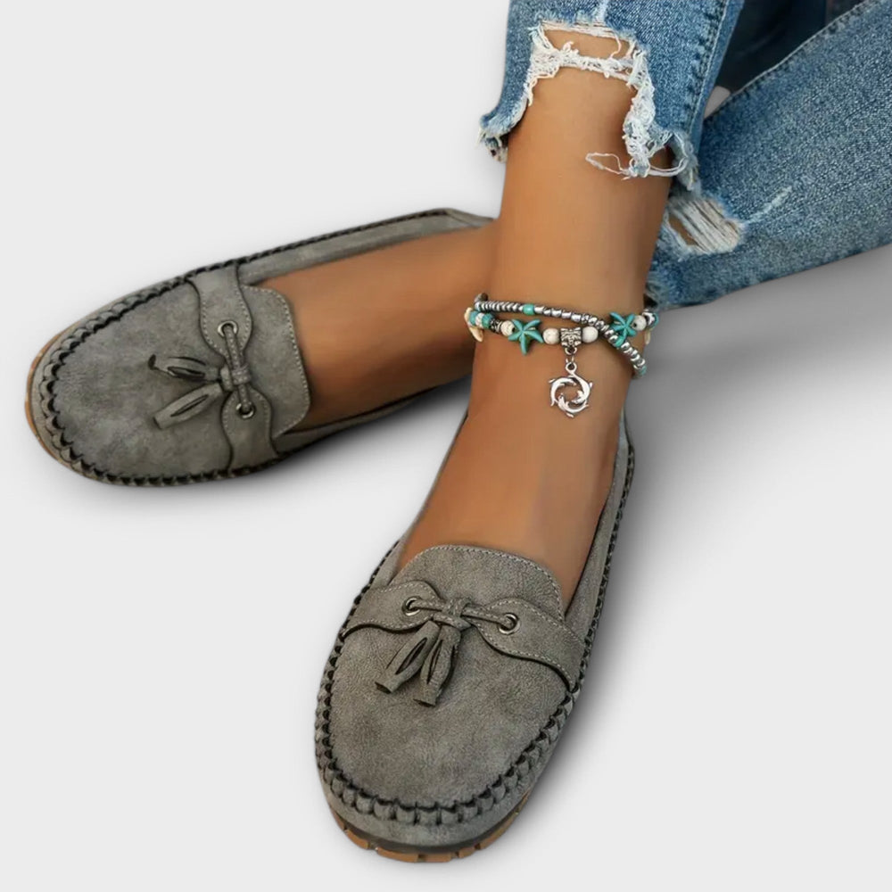 Lumora | Women's Orthopedic Loafers Tassel Slip On Flats