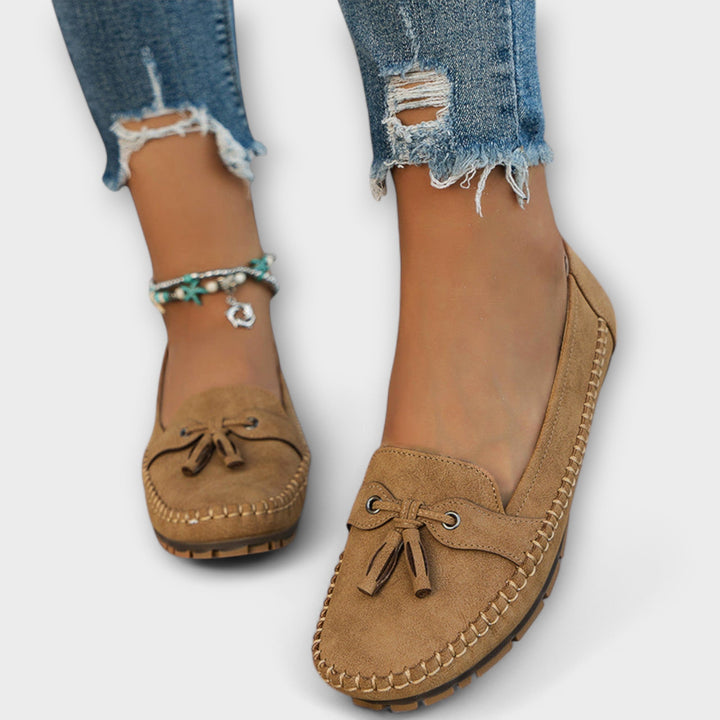 Lumora | Women's Orthopedic Loafers Tassel Slip On Flats