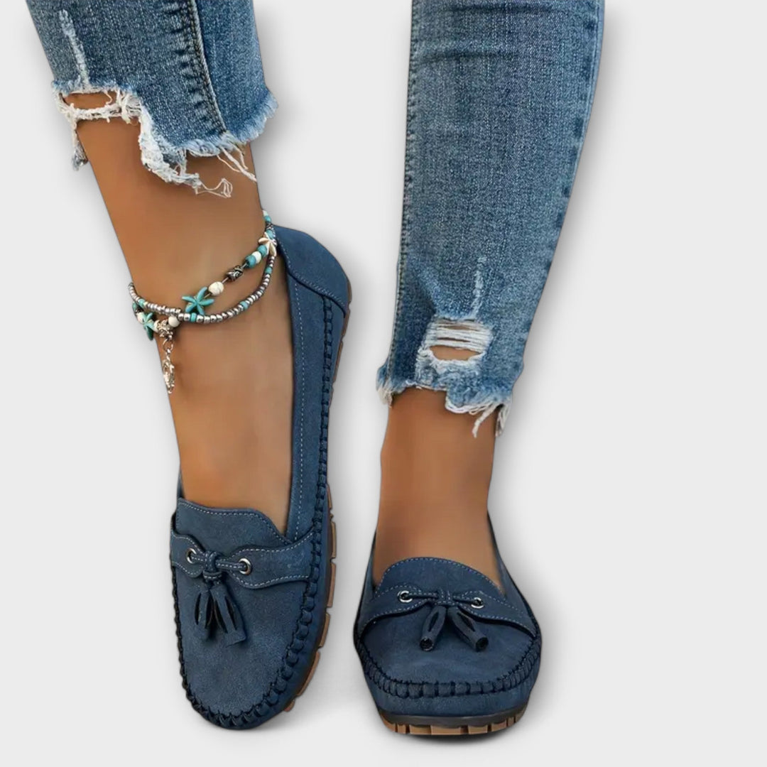 Lumora | Women's Orthopedic Loafers Tassel Slip On Flats