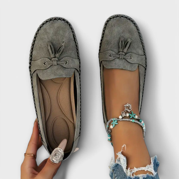 Lumora | Women's Orthopedic Loafers Tassel Slip On Flats