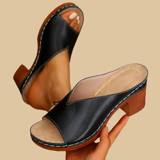 Morvela | Women's Orthopedic Sandals Block Heel