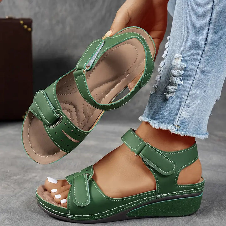 Nira | Orthopedic Sandals with Wedge Heel