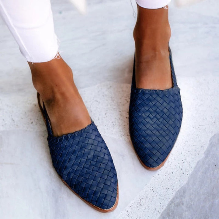Classic Orthopaedic Sandal paired with casual trousers for smart-casual daytime ensemble