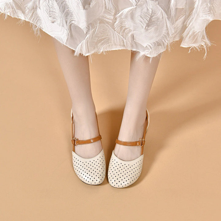 Three pairs of Women's Summer Orthopaedic Sandals displayed on neutral background showing perforated upper and ankle strap design